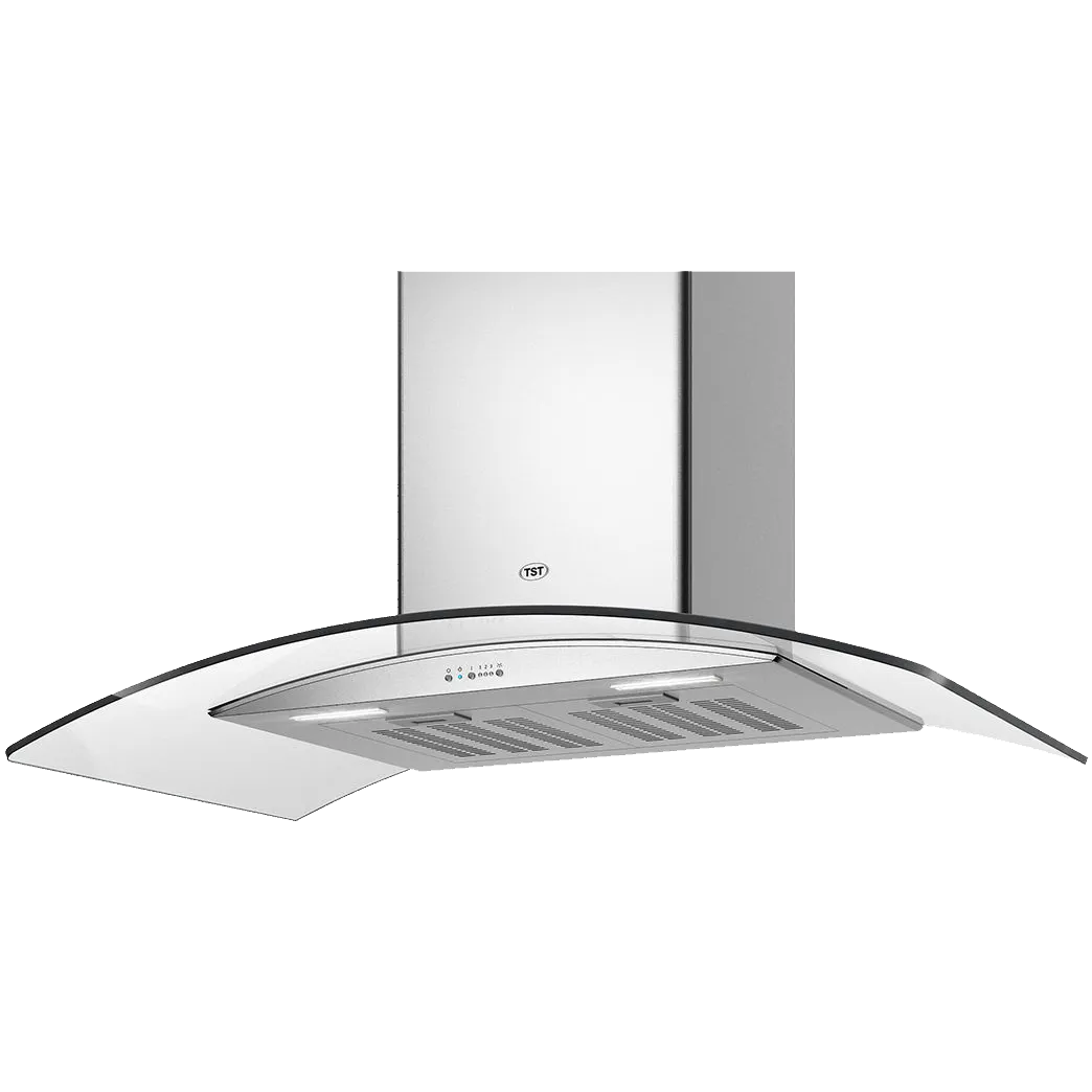 Cristal P/ Campana Lacar Acero Vidrio 60 Cm. TST