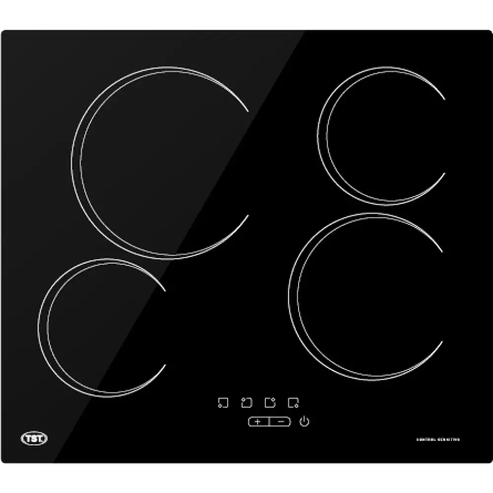 Cristal P/ Anafe Vitrocerámico 4 Puntos TST